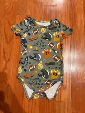 Play by Little Sleepies Touchdown Time Onesie